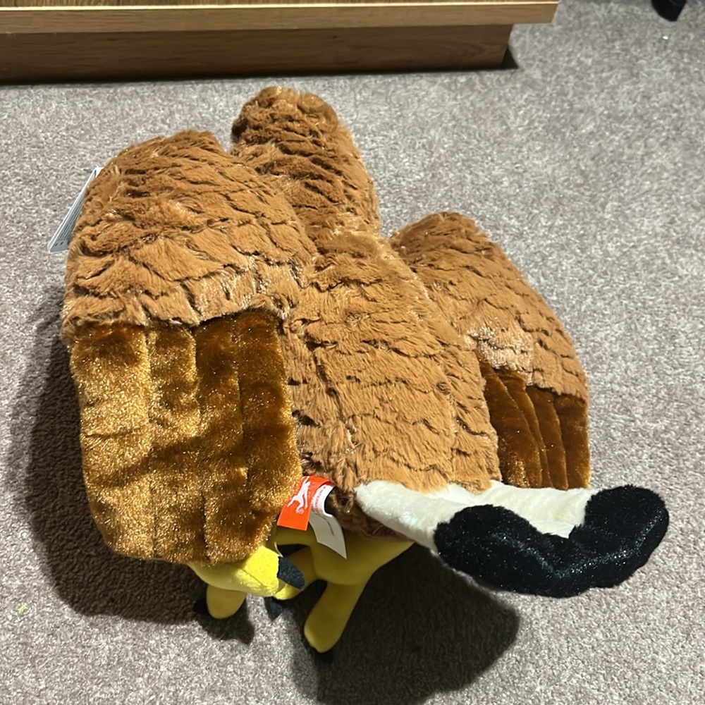 Golden eagle plush - Picture 6 of 6